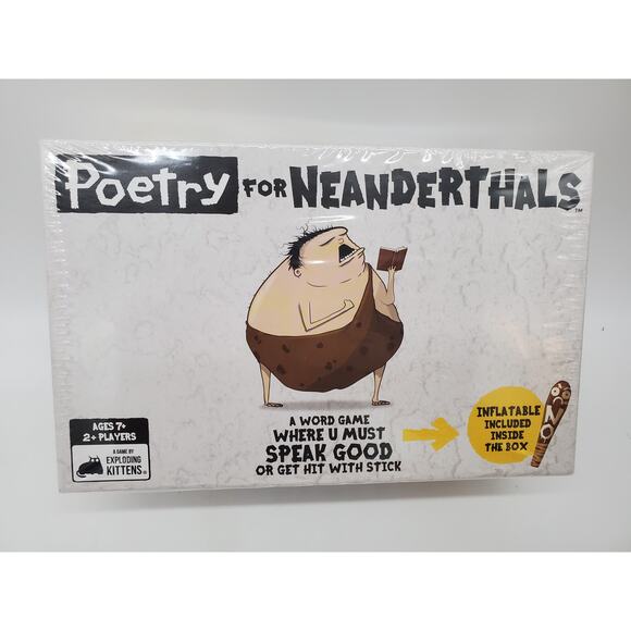 Poetry for Neanderthals Board Game - Picture 1 of 2